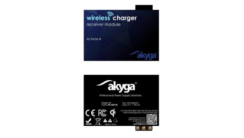 Odbiornik QI Akyga AK-QIR-06 3 pin Note 3
