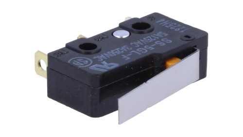 Mikroprzełącznik SNAP ACTION z dźwignią SPDT 5A/250VAC Poz 2 SS-5GL-F