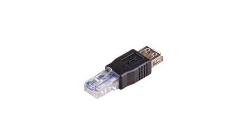 Adapter Akyga AK-AD-27 USB A (f) / RJ45 (m)