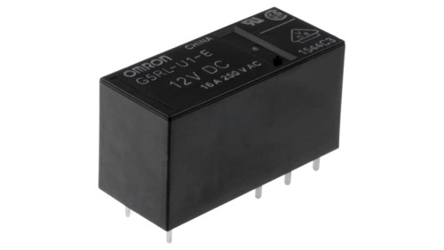 Przekaźnik elektromagnetyczny SPDT 16A/250VAC G5RL-U1-E-12DC
