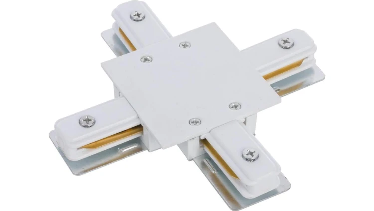 ŁĄCZNIK KRZYżOWY WPUSZCZANY BIAŁY PROFILE RECESSED X-CONNECTOR WHITE 8836 Nowodvorski