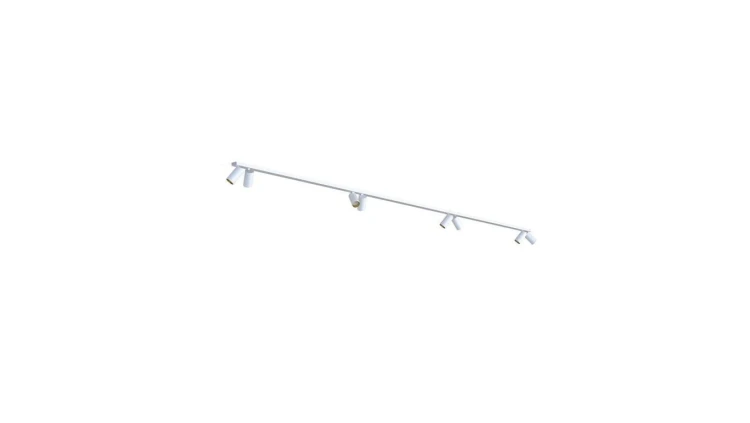Listwa sufitowa 400cm MONO VIII 2x200 WHITE/GOLD 7696 Nowodvorski Lighting