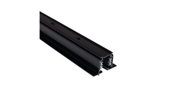 SZYNOPRZEWÓD TRÓJFAZOWY WPUSZCZANY 1M CZARNY CTLS RECESSED TRACK 1M BLACK 8692 Nowodvorski
