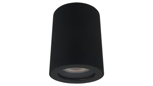 Lampa punktowa czarny spot FARO z nieruchomym oczkiem na GU10 LP-6510/1SM BK Light Prestige