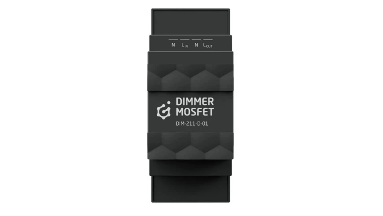 GRENTON DIMMER MOSFET, DIN, TF-Bus, DIM-211-D-01