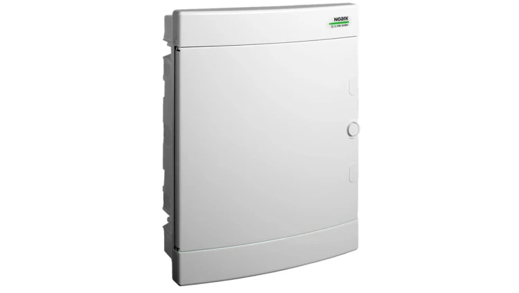Obudowa instalacyjna PNF skrzynka do ścian pustych 2x12 modułów 282x351x99mm plastikowa biała IP40 NOARK