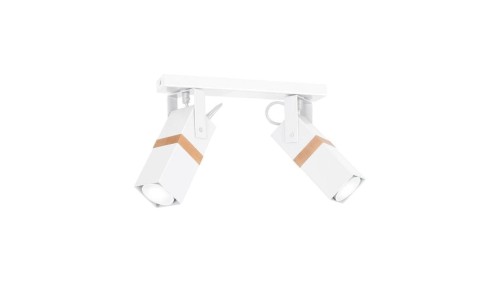Lampa sufitowa VIDAR WHITE 2xGU10 MLP5406 Milagro