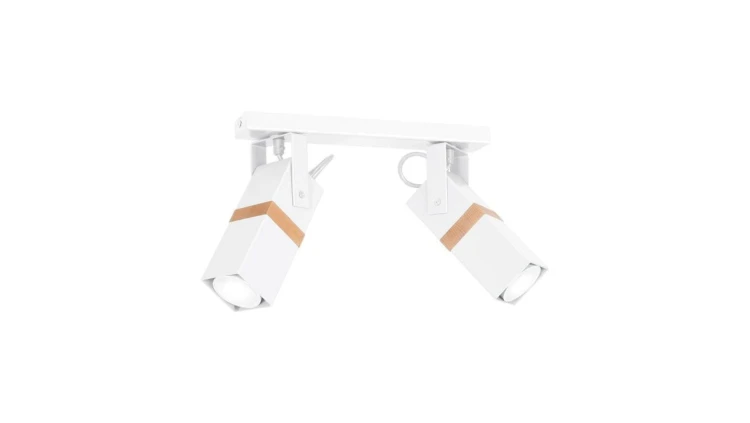 Lampa sufitowa VIDAR WHITE 2xGU10 MLP5406 Milagro