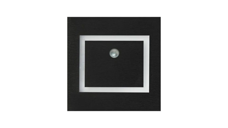 EVRA BLACK Barwa Ciepła 3000K. PIR. 12V EKS6902 Milagro