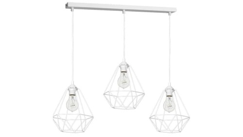 Lampa wisząca BASKET WHITE 3xE27 MLP7213 Milagro