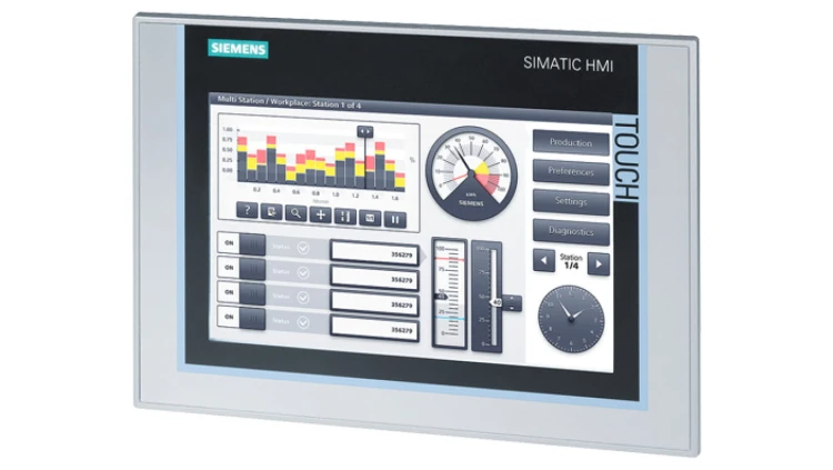 Panel operatorski dotykowy kolorowy dotykowy ProfiNet Profi SIMATIC 6AV2124-0JC01-0AX0