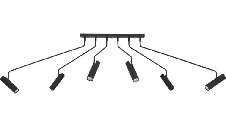 LAMPA SUFITOWA EYE SUPER BLACK 6505 Nowodvorski