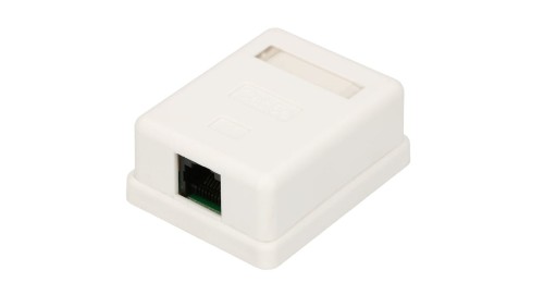 Gniazdo natynkowe 1x RJ45 KAT5E UTP Extralink