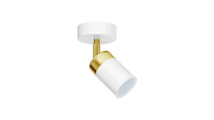 Kinkiet JOKER WHITE/GOLD 1xGU10 MLP6128 Milagro