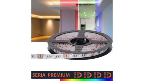 Taśma Premium 12V 60led RGB+WW 4w1 SMD5050 (5) PL3Y wyc