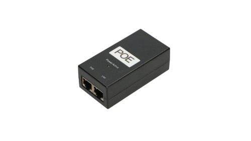 Zasilacz PoE 24V, 1A, 24W, kabel w zestawie Extralink POE-24-24W