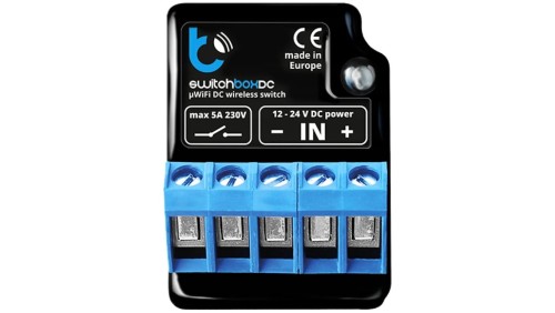 Blebox switchBoxDC - wyłącznik DC - µWiFi