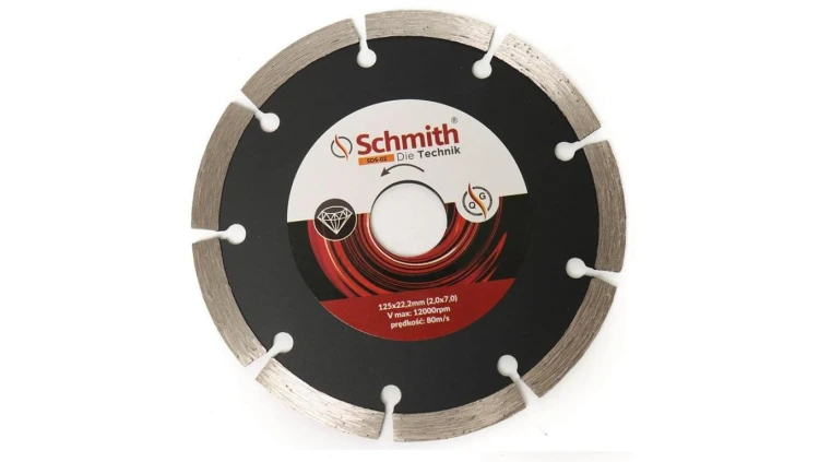 Tarcza diamentowa segmentowa 125mm Schmith