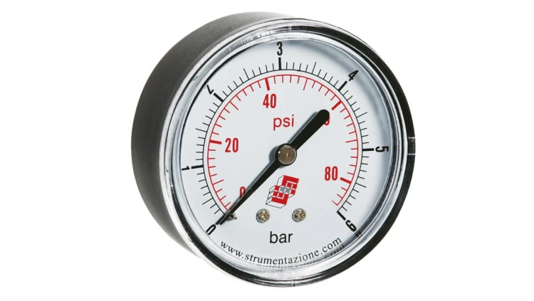 Manometr aksjalny 0-10 bar, G 1/8, 40 mm