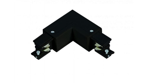 Łącznik L 3F prawy czarny do szynoprzewodów LP-552/3F Light Prestige