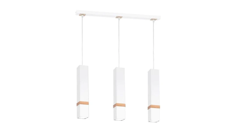 Lampa wisząca VIDAR WHITE 3xGU10 MLP5409 Milagro