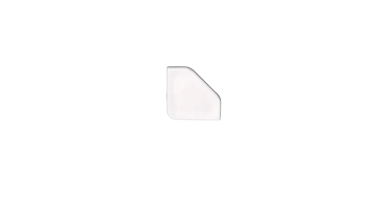 Zaślepka do profilu Corner biała