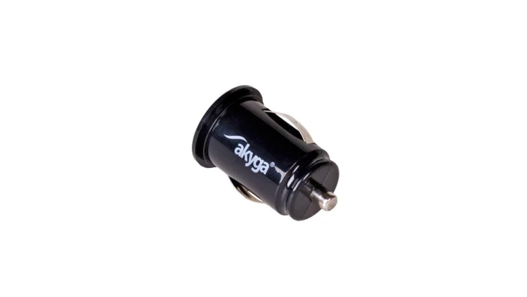 Ładowarka samochodowa 12/24V Akyga AK-CH-02 10.5W 2x USB-A 5V / 2.1A czarna