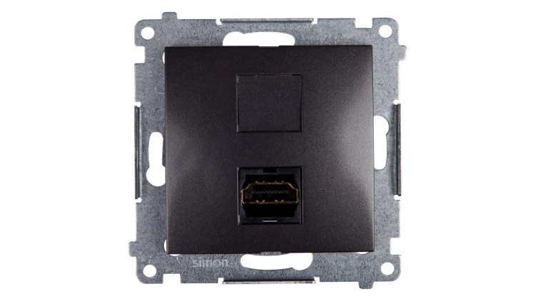 Simon 54 Gniazdo HDMI antracyt DGHDMI.01/48