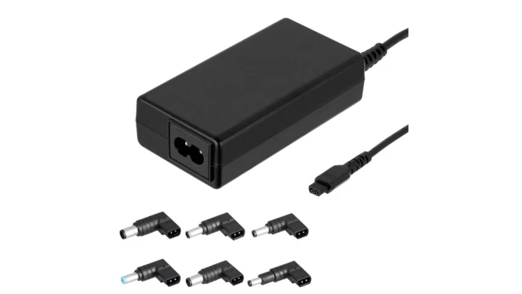 Zasilacz do notebooka Akyga AK-NU-12 65W uniwersalny 6 wtyczek 1.2m
