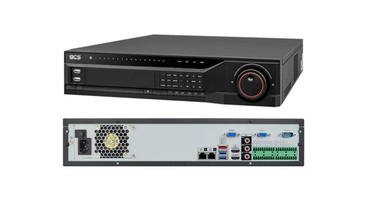 Rejestrator IP 32-kanałowy 12 Mpix BCS-NVR3208-4K-III