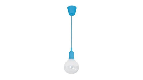 LAMPA WISZĄCA BUBBLE BLUE 5W E14 LED ML457 Milagro