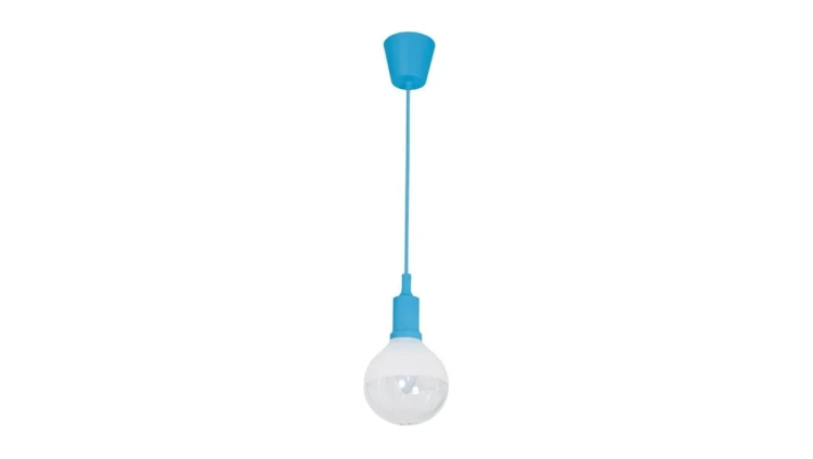 LAMPA WISZĄCA BUBBLE BLUE 5W E14 LED ML457 Milagro