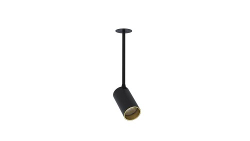 Lampa wpuszczana MONO SURFACE LONG S BLACK/GOLD 7680 Nowodvorski
