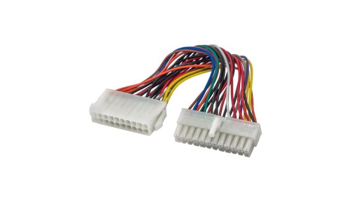 Adapter z kablem Akyga AK-CA-66 20 pin (f) / P1 20+4 pin (m) 15cm