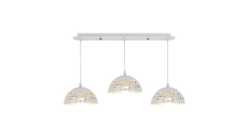 Lampa wisząca LISA WHITE 3xE27 ML6139 Milagro
