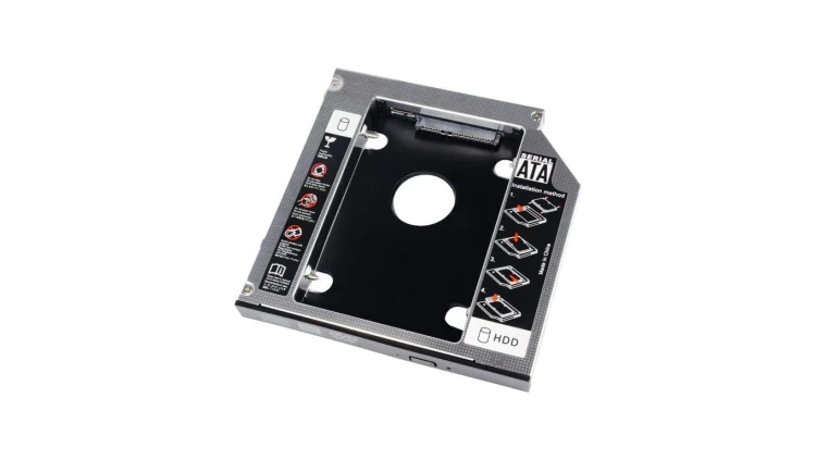 Ramka do dysków twardych Akyga AK-CA-56 HDD 2.5 w miejsce DVD Slim 13mm