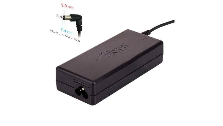 Zasilacz do notebooka Akyga AK-ND-04 19V / 4.74A 90W 7.4 x 5.0 mm + pin HP 1.2m
