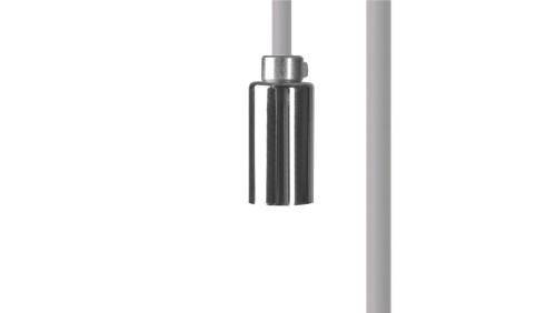 Przewód z oprawką 500cm CAMELEON CABLE G9 5 M WHITE/CHROME 8580 Nowodvorski