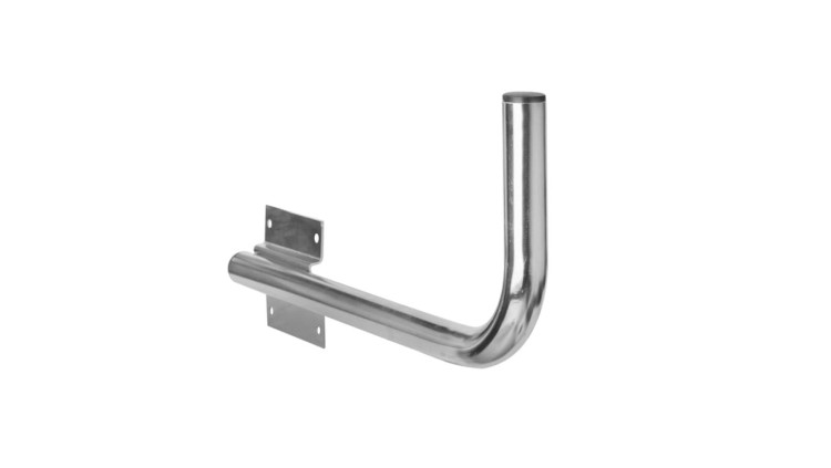 Prawy uchwyt murowy 600mm, stal, ocynk Extralink B600