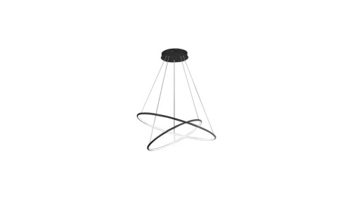 LAMPA WISZĄCA ORION BLACK 53W LED ML508 Milagro