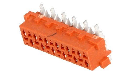 Micro-MaTch gniazdo żeńskie 12-pin SMT na PCB Układ 2x6 8-188275-2