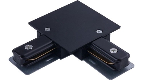 ŁĄCZNIK KĄTOWY WPUSZCZANY CZARNY PROFILE RECESSED L-CONNECTOR BLACK 8971 Nowodvorski