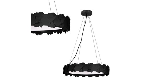 Lampa wisząca SOHO BLACK 24W LED ML6157 Milagro