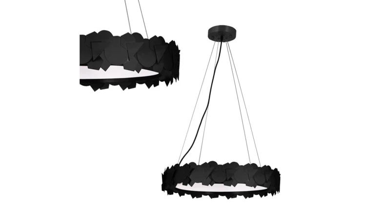 Lampa wisząca SOHO BLACK 24W LED ML6157 Milagro
