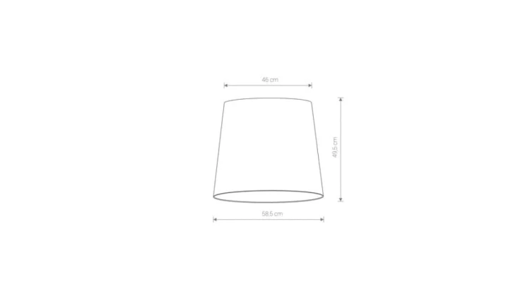 Klosz CAMELEON CONE L WHITE 8408 Nowodvorski