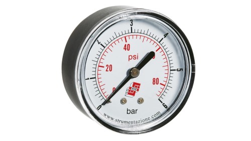 Manometr aksjalny 0-6 bar, G 1/4, 50 mm
