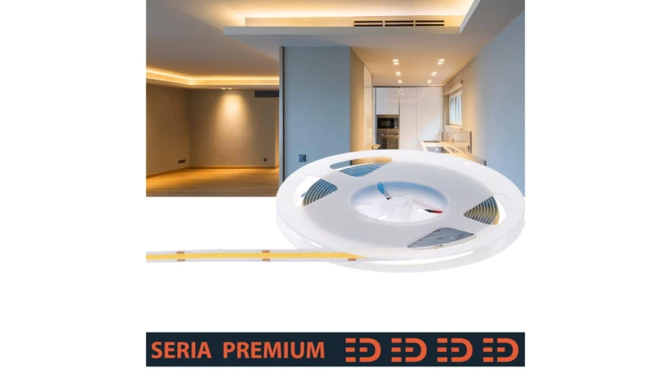 Taśma Premium 12V COB 528led 3000K 1100lm Ra90 (5)