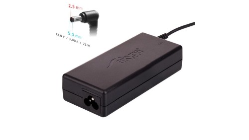 Zasilacz do notebooka Akyga AK-ND-28 12V / 6.0A 72W 5.5 x 2.5 mm ACER / ITX / PICO / LED 1.2m