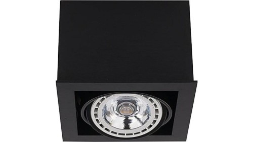 LAMPA SUFITOWA BOX BLACK I ES 111 9495 Nowodvorski