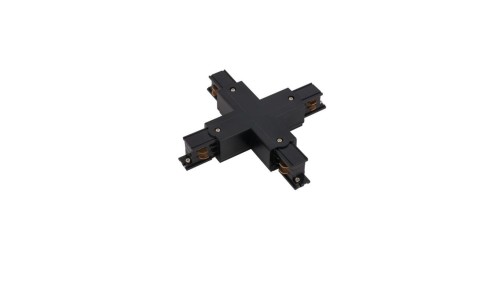 ŁĄCZNIK KRZYżOWY CZARNY CTLS POWER X CONNECTOR BLACK 8702 Nowodvorski